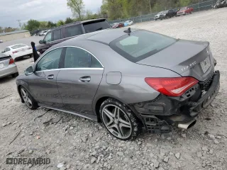 2014 Mercedes-Benz CLA-Class CLA 250 with VIN WDDSJ4GB3EN135882, listed as a Copart auction lot 52721445 with 186,080 mi miles and Clean Title. Bid and sale history available at carsss.com. Image 2.