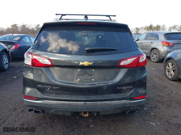 2018 Chevrolet Equinox Premier with VIN 2GNAXWEX0J6182291, listed as a IAAI auction lot 41653542 with 93,011 mi miles. Bid and sale history available at carsss.com. Image 16.