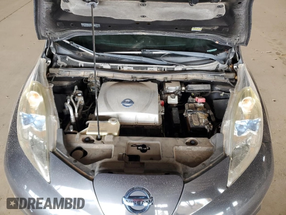 2013 Nissan LEAF SL with VIN 1N4AZ0CP0DC403733, listed as a Copart auction lot 55895555 with 56,896 mi miles and Clean Title. Bid and sale history available at DreamBid. Image 11.