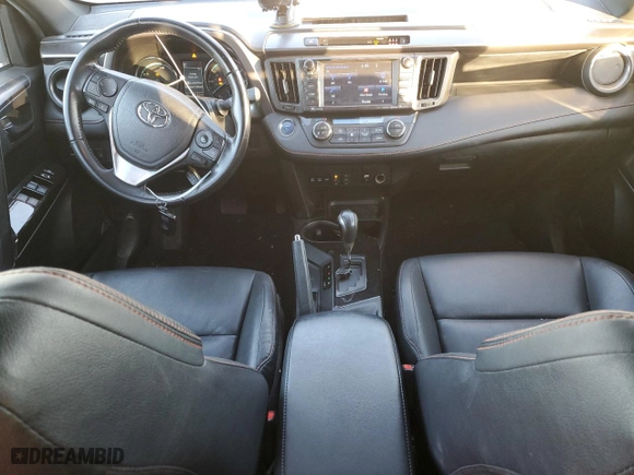 2017 Toyota RAV4 Hybrid SE with VIN JTMJJREV6HD075610, listed as a Copart auction lot 44260045 with 62,122 mi miles and Salvage Title. Bid and sale history available at carsss.com. Image 8.