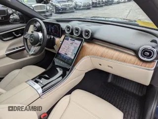 2022 Mercedes-Benz C 300 with VIN W1KAF4HB8NR047902, listed as a Copart auction lot 47275375 with 57,538 mi miles and Clean Title. Bid and sale history available at DreamBid. Image 5.