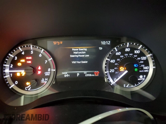 2024 Toyota Highlander LE with VIN 5TDKDRBHXRS545363, listed as a Copart auction lot 60796965 with 23,938 mi miles and Clean title. Bid and sale history available at DreamBid. Image 9.