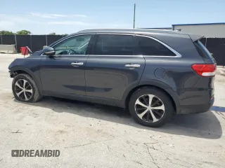 2016 Kia Sorento EX z VIN 5XYPH4A15GG008945, wystawiony jako Copart lot #63065415 z przebiegiem 98 524 mil mil oraz Czysty tytuł • Clean title. Historia ofert i sprzedaży dostępna na DreamBid. Obrazek 2.