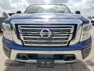 2021 Nissan Titan SV with VIN 1N6AA1EF0MN512559, listed as a Copart auction lot 61561305 with 31,344 mi miles and Salvage title. Bid and sale history available at DreamBid. Image 5.