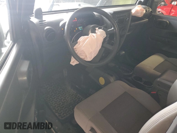 2009 Jeep Wrangler X with VIN 1J4FA24159L708224, listed as a Copart auction lot 44592475 with 82,016 mi miles and Clean Title. Bid and sale history available at DreamBid. Image 8.