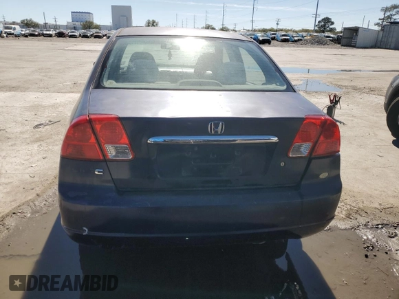 2003 Honda Civic LX with VIN 2HGES16593H615060, listed as a Copart auction lot 49705415 with Not Provided miles and Salvage Title. Bid and sale history available at carsss.com. Image 6.