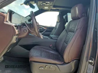 2022 Cadillac Escalade Sport Platinum with VIN 1GYS4GKL3NR214507, listed as a Copart auction lot 61359575 with 58,466 mi miles and Salvage title. Bid and sale history available at DreamBid. Image 7.