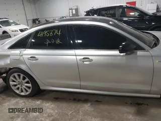 2013 Audi A6 3.0T Prestige with VIN WAUHGAFC9DN099395, listed as a IAAI auction lot 41958743 with 123,000 mi miles. Bid and sale history available at carsss.com. Image 13.