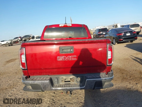 2017 GMC Canyon 2WD SLE with VIN 1GTG5CEN4H1196360, listed as a IAAI auction lot 41802252 with 72,208 mi miles and . Bid and sale history available at carsss.com. Image 16.