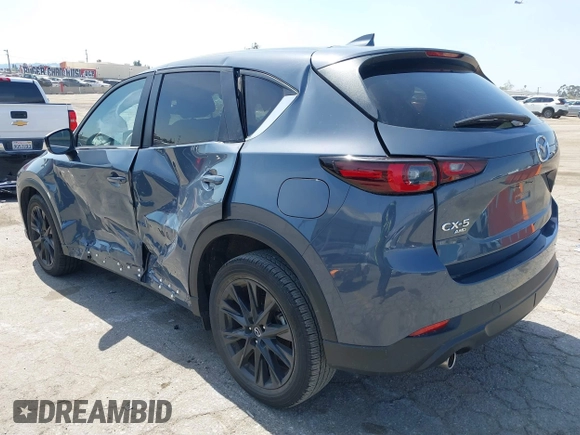 2023 Mazda CX-5 2.5 S Preferred Package with VIN JM3KFBCM8P0260150, listed as a IAAI auction lot 41827533 with 19,318 mi miles. Bid and sale history available at carsss.com. Image 3.