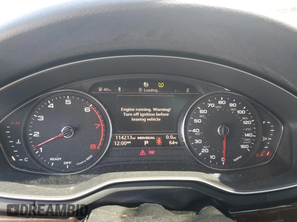 2019 Audi A5 Sportback Premium with VIN WAUANCF55KA051157, listed as a Copart auction lot 52394025 with 114,213 mi miles and Clean Title. Bid and sale history available at carsss.com. Image 9.
