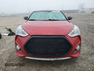 2014 Hyundai Veloster Turbo with VIN KMHTC6AE2EU212265, listed as a Copart auction lot 42782795 with 127,005 mi miles and Salvage Title. Bid and sale history available at carsss.com. Image 5.