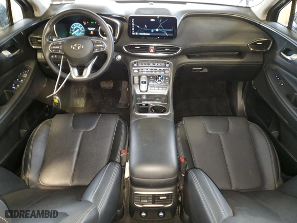 2023 Hyundai Santa Fe Hybrid SEL Premium with VIN 5NMS3DA15PH011617, listed as a Copart auction lot 52134155 with 12,912 mi miles and Salvage Title. Bid and sale history available at carsss.com. Image 8.