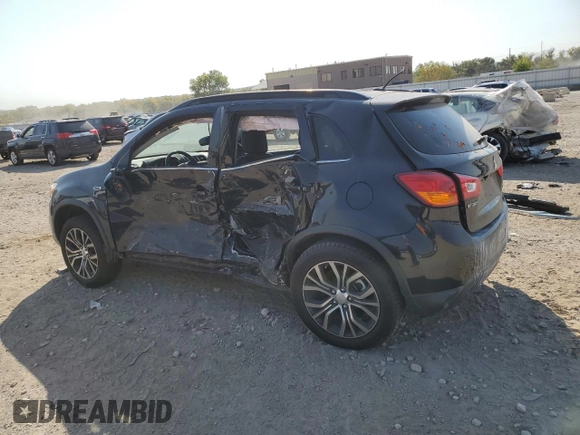 2016 Mitsubishi Outlander Sport 2.4 SEL with VIN JA4AP4AW9GZ044945, listed as a Copart auction lot 75519574 with 0 mi miles and Salvage Title. Bid and sale history available at carsss.com. Image 2.