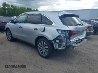 2015 Acura MDX Technology with VIN 5FRYD4H4XFB020741, listed as a IAAI auction lot 42265384 with 104,656 mi miles and . Bid and sale history available at DreamBid. Image 3.