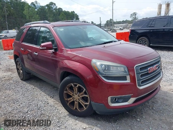 2016 GMC Acadia SLT with VIN 1GKKRRKD4GJ334947, listed as a IAAI auction lot 41675451 with 128,768 mi miles. Bid and sale history available at carsss.com. Image 1.