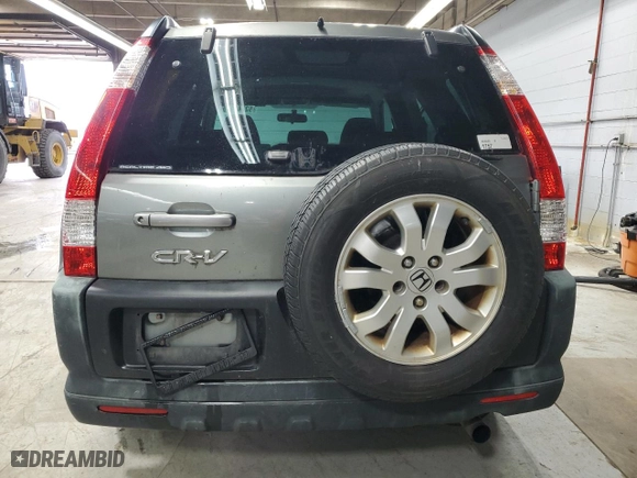 2005 Honda CR-V EX with VIN SHSRD78865U343556, listed as a Copart auction lot 52740155 with 211,821 mi miles and Clean Title. Bid and sale history available at carsss.com. Image 6.