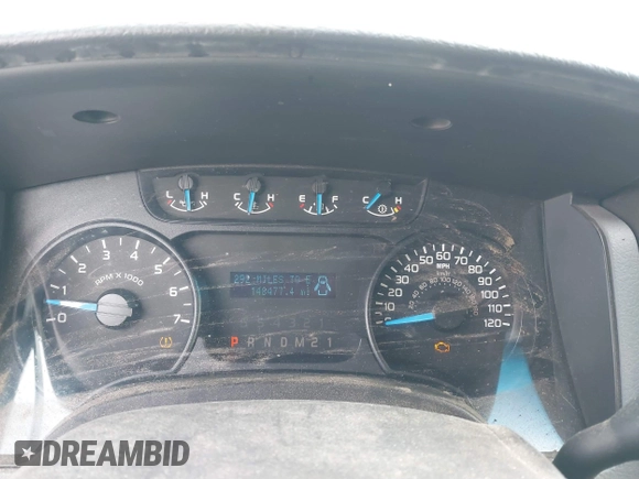 2014 Ford F-150 XL with VIN 1FTFW1EF3EKD35616, listed as a IAAI auction lot 41628905 with 148,477 mi miles and . Bid and sale history available at DreamBid. Image 7.