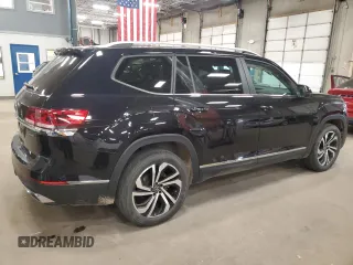 2023 Volkswagen Atlas SEL with VIN 1V2BR2CA4PC509658, listed as a Copart auction lot 53469315 with 33,351 mi miles and Salvage title. Bid and sale history available at DreamBid. Image 3.