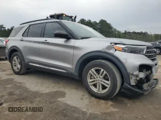 2022 Ford Explorer XLT with VIN 1FMSK7DH3NGB75784, listed as a Copart auction lot 55947905 with 32,622 mi miles and Clean title. Bid and sale history available at DreamBid. Image 4.