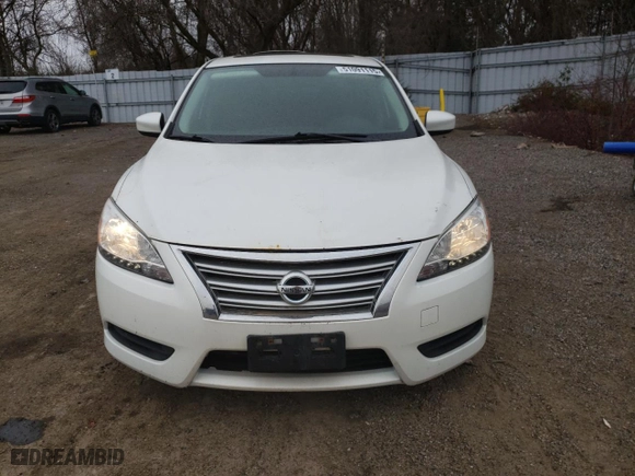 2014 Nissan Sentra S with VIN 3N1AB7APXEL695152, listed as a Copart auction lot 51091115 with 216,125 mi miles and Clean Title. Bid and sale history available at carsss.com. Image 5.