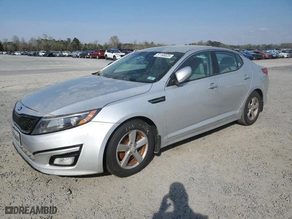 2015 Kia Optima LX with VIN 5XXGM4A76FG370253, listed as a Copart auction lot 51168525 with 231,228 mi miles and Clean Title. Bid and sale history available at carsss.com. Image 1.