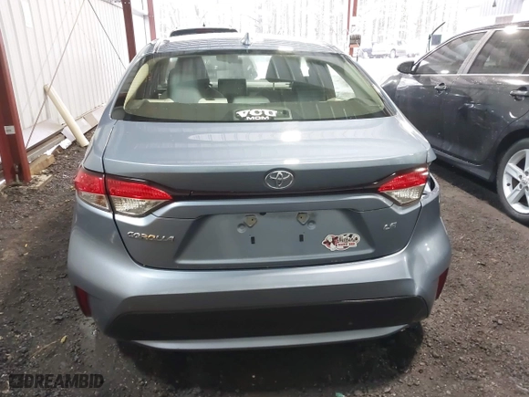 2020 Toyota Corolla LE with VIN JTDHPRAE2LJ092143, listed as a IAAI auction lot 42011827 with 49,388 mi miles. Bid and sale history available at carsss.com. Image 16.