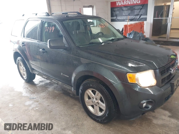 2009 Ford Escape Hybrid with VIN 1FMCU49339KB19700, listed as a IAAI auction lot 42253749 with 169,299 mi miles and . Bid and sale history available at DreamBid. Image 1.