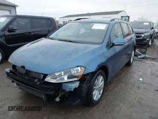 2016 Volkswagen Golf SportWagen TSI S with VIN 3VWC17AUXGM514723, listed as a IAAI auction lot 41419838 with 79,745 mi miles. Bid and sale history available at carsss.com. Image 2.