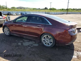 2015 Lincoln MKZ Hybrid with VIN 3LN6L2LUXFR619608, listed as a Copart auction lot 58407575 with 45,710 mi miles and Salvage title. Bid and sale history available at DreamBid. Image 2.