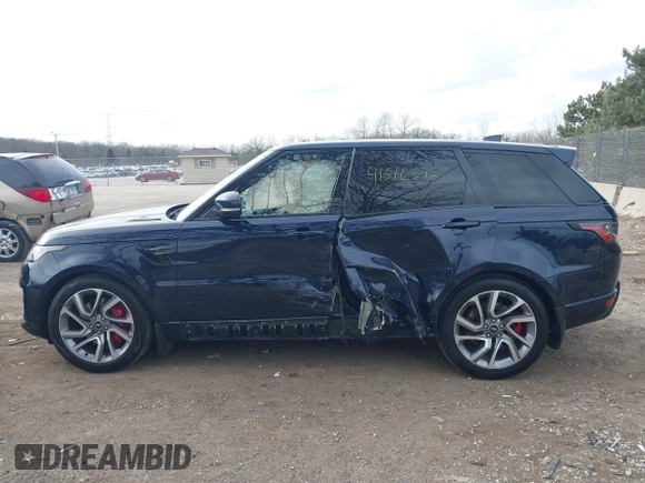2022 Land Rover Range Rover Sport HSE Dynamic with VIN SALWR2SE1NA238714, listed as a IAAI auction lot 41516845 with 52,325 mi miles and . Bid and sale history available at DreamBid. Image 14.