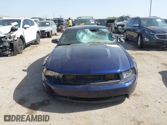 2010 Ford Mustang GT with VIN 1ZVBP8CH4A5135262, listed as a IAAI auction lot 42248710 with 170,583 mi miles and . Bid and sale history available at DreamBid. Image 12.