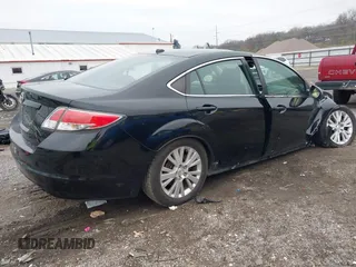 2009 Mazda 6 i Touring with VIN 1YVHP82A595M16347, listed as a IAAI auction lot 40869553 with 109,675 mi miles and . Bid and sale history available at carsss.com. Image 4.