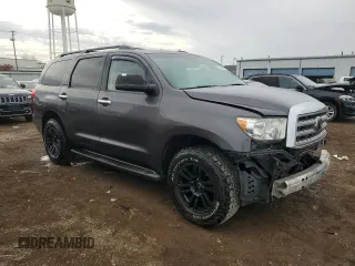 2012 Toyota Sequoia Limited with VIN 5TDJW5G18CS059829, listed as a Copart auction lot 79925664 with 281,249 mi miles and Salvage Title. Bid and sale history available at carsss.com. Image 4.
