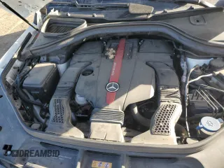2018 Mercedes-Benz GLE 43 AMG with VIN 4JGDA6EB5JB017664, listed as a Copart auction lot 86380244 with 51,405 mi miles and Salvage Title. Bid and sale history available at DreamBid. Image 12.