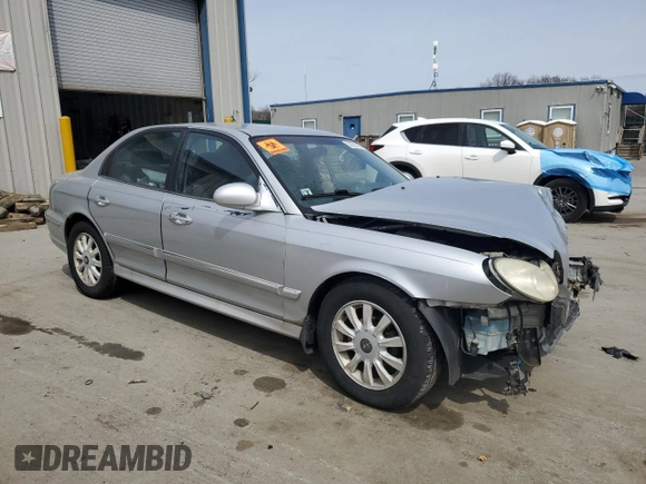 2004 Hyundai Sonata GLS with VIN KMHWF35H34A940619, listed as a Copart auction lot 51607865 with 192,742 mi miles and Salvage Title. Bid and sale history available at carsss.com. Image 4.