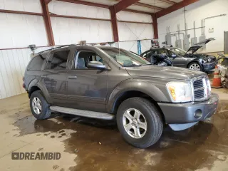 2004 Dodge Durango SLT with VIN 1D4HB48D44F221408, listed as a Copart auction lot 53616485 with Not provided miles and Salvage title. Bid and sale history available at DreamBid. Image 4.