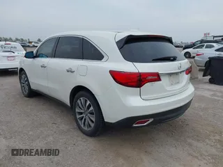 2014 Acura MDX Technology z VIN 5FRYD4H61EB016075, wystawiony jako IAAI lot #42073385 z przebiegiem 159 490 mil mil oraz . Historia ofert i sprzedaży dostępna na DreamBid. Obrazek 3.