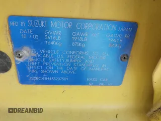 2003 Suzuki Aerio SX z VIN JS2RC41H435207501, wystawiony jako IAAI lot #42225756 z przebiegiem 171 591 mil mil oraz . Historia ofert i sprzedaży dostępna na DreamBid. Obrazek 9.