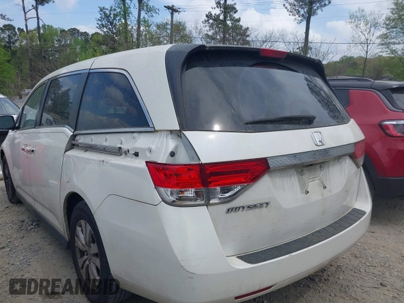 2016 Honda Odyssey EX-L with VIN 5FNRL5H68GB128552, listed as a IAAI auction lot 41947677 with 213,255 mi miles and . Bid and sale history available at DreamBid. Image 6.