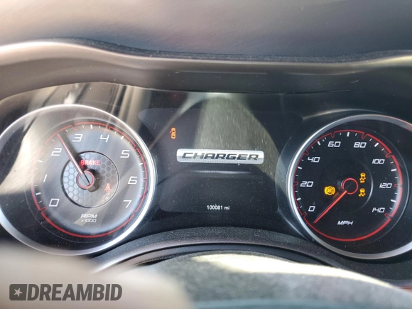 2020 Dodge Charger SXT with VIN 2C3CDXBG0LH110961, listed as a Copart auction lot 52750325 with 100,081 mi miles and Salvage title. Bid and sale history available at DreamBid. Image 9.