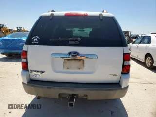 2006 Ford Explorer XLT with VIN 1FMEU73E36UA80451, listed as a Copart auction lot 52028635 with 189,647 mi miles and Salvage Title. Bid and sale history available at carsss.com. Image 6.