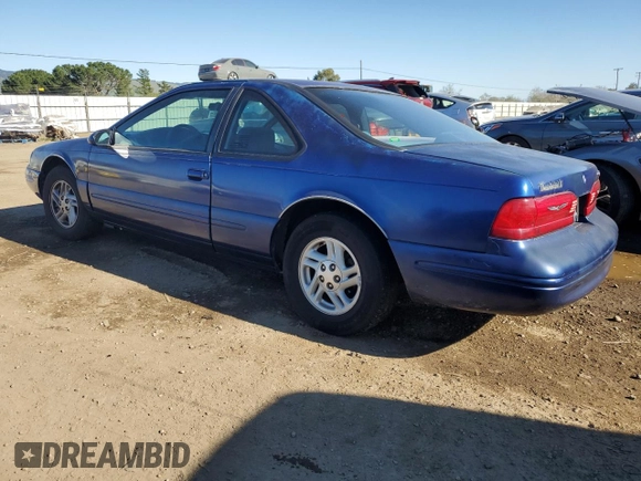 1997 Ford Thunderbird LX with VIN 1FALP6247VH129234, listed as a Copart auction lot 47096335 with 101,461 mi miles and Clean Title. Bid and sale history available at DreamBid. Image 2.