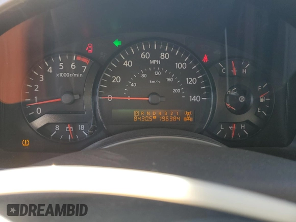 2006 Nissan Armada LE z VIN 5N1AA08B56N721476, wystawiony jako Copart lot #82567384 z przebiegiem 196 384 mil mil oraz Czysty tytuł • Clean title. Historia ofert i sprzedaży dostępna na DreamBid. Obrazek 9.