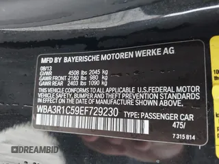 2014 BMW 4 Series 435i z VIN WBA3R1C59EF729230, wystawiony jako IAAI lot #41924478 z przebiegiem 109 357 mil mil oraz . Historia ofert i sprzedaży dostępna na DreamBid. Obrazek 9.