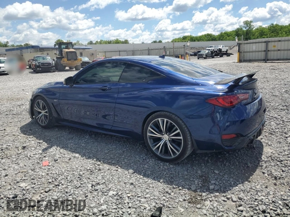 2017 Infiniti Q60 Premium z VIN JN1EV7EK1HM360637, wystawiony jako Copart lot #55801835 z przebiegiem 106 114 mil mil oraz Szkoda całkowita • Salvage title. Historia ofert i sprzedaży dostępna na DreamBid. Obrazek 2.