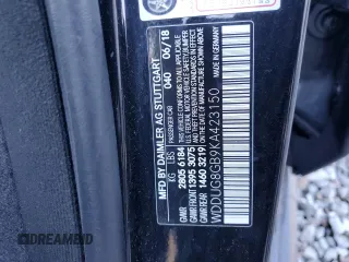 2019 Mercedes-Benz S 560 with VIN WDDUG8GB9KA423150, listed as a Copart auction lot 77655104 with 55,299 mi miles and Salvage Title. Bid and sale history available at DreamBid. Image 12.