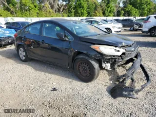 2014 Kia Forte LX with VIN KNAFK4A61E5190333, listed as a Copart auction lot 50500195 with 176,912 mi miles and Salvage Title. Bid and sale history available at carsss.com. Image 4.