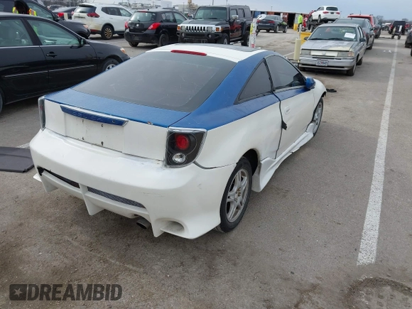 2000 Toyota Celica GTS z VIN JTDDY32T2Y0015579, wystawiony jako IAAI lot #41548735 z przebiegiem Nie podano mil oraz . Historia ofert i sprzedaży dostępna na DreamBid. Obrazek 4.