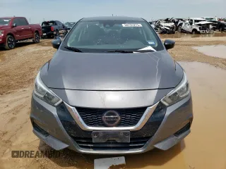 2021 Nissan Versa S with VIN 3N1CN8DV0ML907149, listed as a Copart auction lot 58723275 with 124,519 mi miles and Salvage title. Bid and sale history available at DreamBid. Image 5.